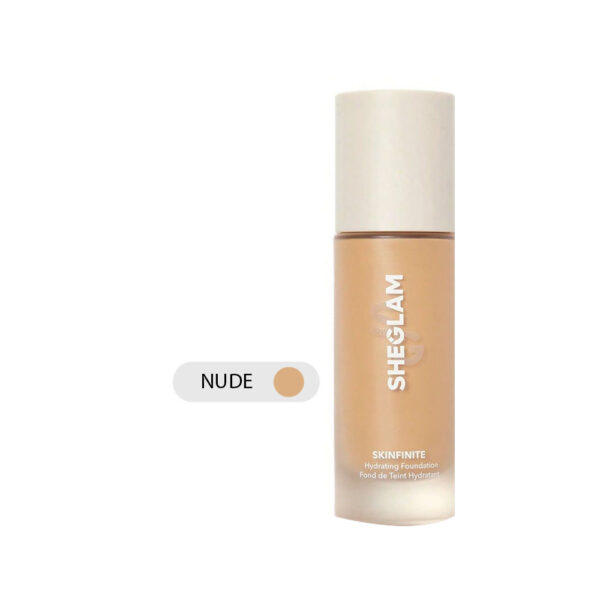 کرم پودر آبرسان شیگلم SHEGLAM مدل SkinFinite Hydrating رنگ NUDE