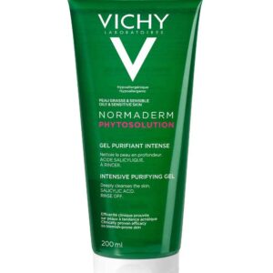 ژل شستشوی ویشی VICHI مدل نورمادرم Normaderm حجم 200 میل | پوست چرب و جوش دار